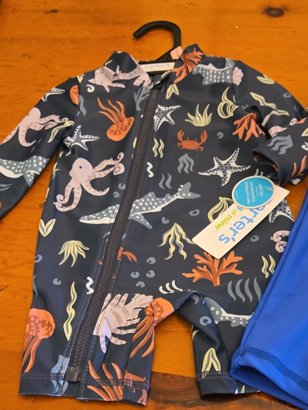 2 New Baby BOY bathing Suits UPF50+